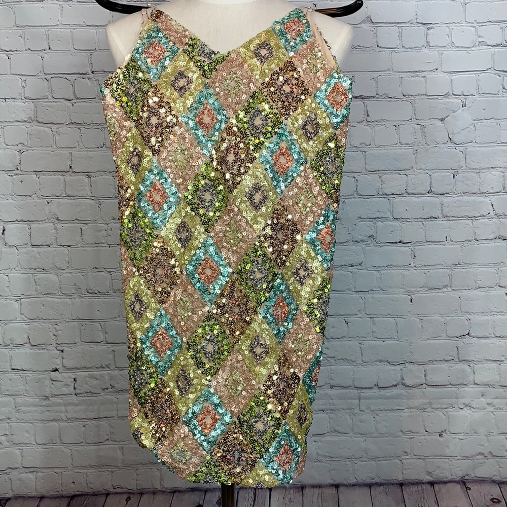 Le Superb Girls Best Friend Sequin Slip Dress - Picture 3 of 9
